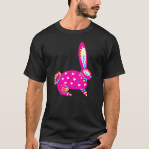 Alebrijes Fantasy Figure Animal Sculpture Rabbit R T-Shirt
