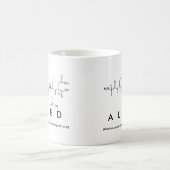Aled peptide name mug (Center)