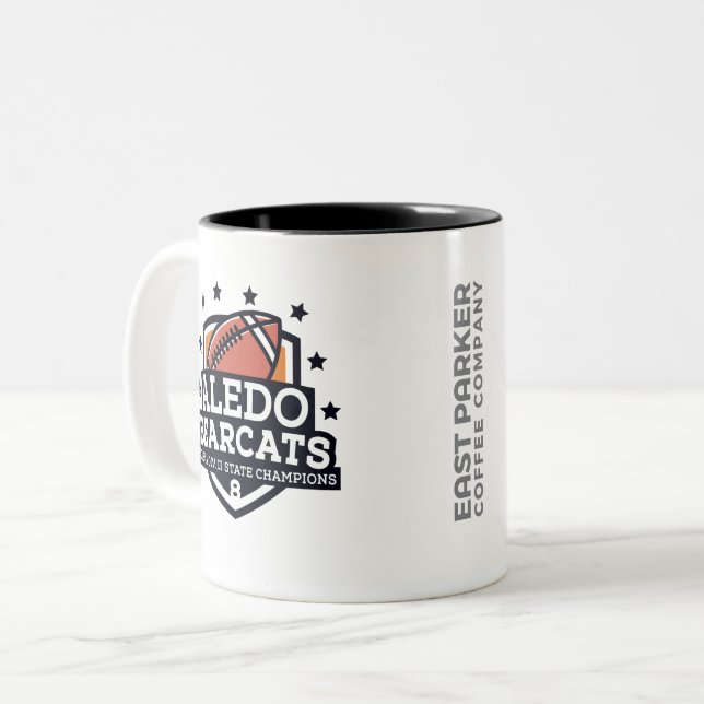 Aledo Bearcat 2018 State Champ "Shield"- 11oz. Mug (Front Left)