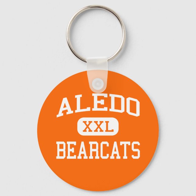 Aledo - Bearcats - Aledo High School - Aledo Texas Key Ring (Front)