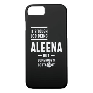 Aleena Personalised Name Birthday iPhone 8/7 Case