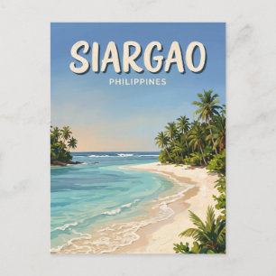 Alegria Beach San Isidro Philippines Postcard