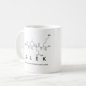 Alek peptide name mug (Front Left)