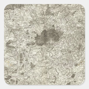 Alencon Square Sticker