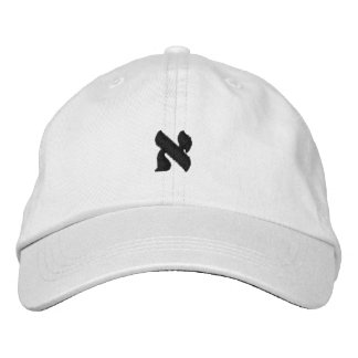 Aleph - Customisable Hebrew Alphabet Embroidered Hat