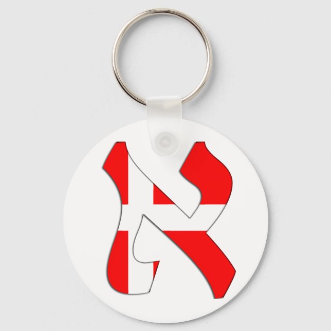 Aleph Denmark Key Ring (Front)