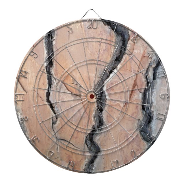 Aleppo pine dartboard (Front)