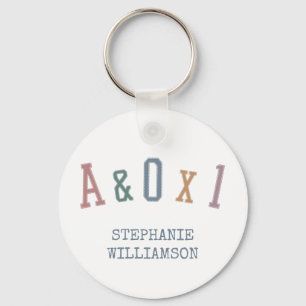 Alert and Orientated to Person A&OX1 Nurse Gift Key Ring