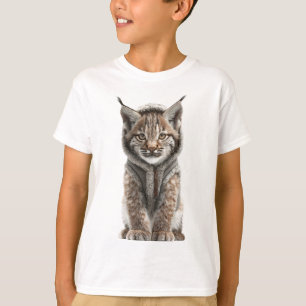 Alert Lynx Kitten Vest Kids T-Shirt