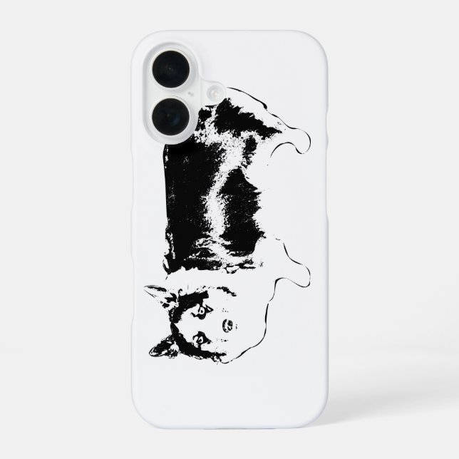Alert Mode: Corgi iPhone 16 Case (Back)