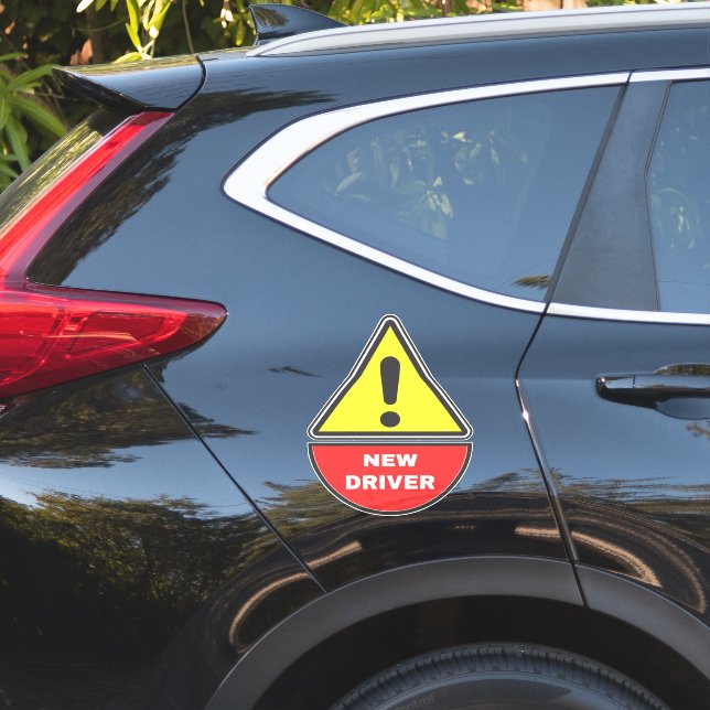 (Alert Sign) New Driver (Car Side)