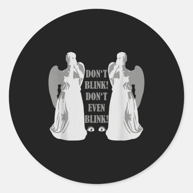 Alert - Weeng Angels - Don't Even Blink 2 - Sci Fi Classic Round Sticker (Front)
