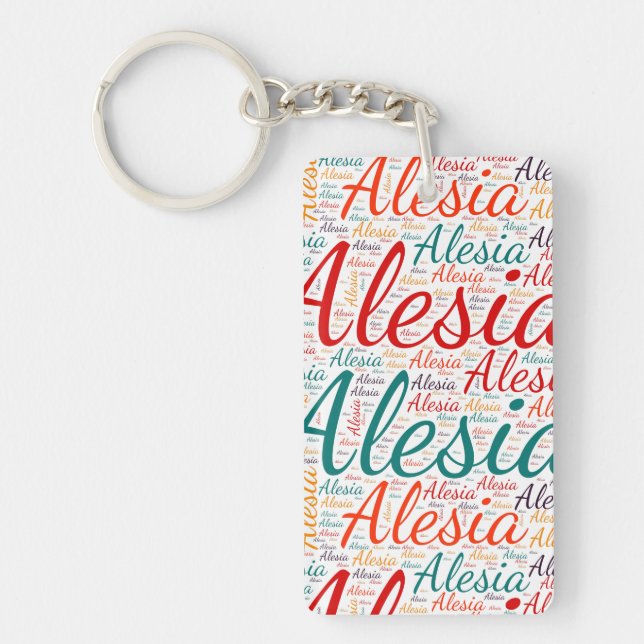 Alesia Key Ring (Front)