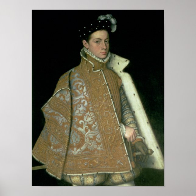 Alessandro Farnese ,later Governor of Netherlands Poster (Front)