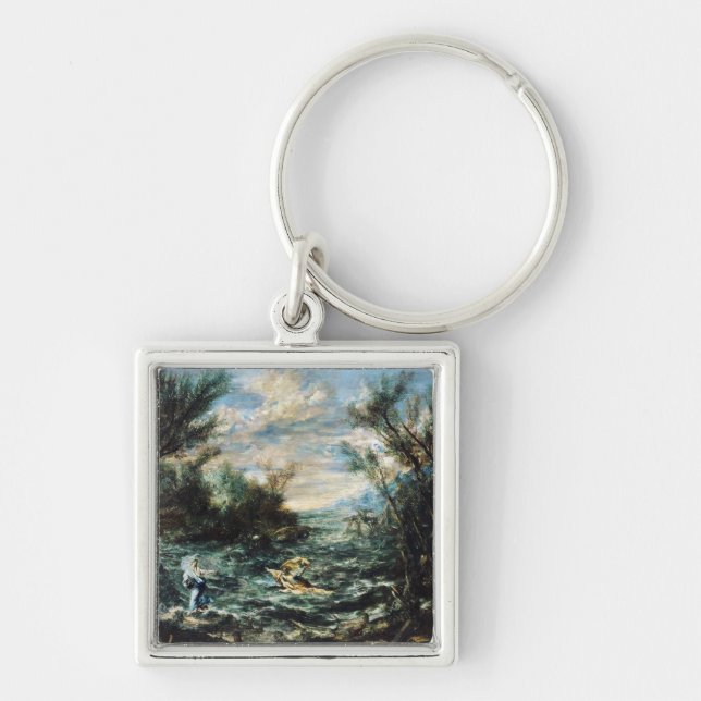 Alessandro Magnasco Christ at the Sea of Galilee Key Ring (Front)