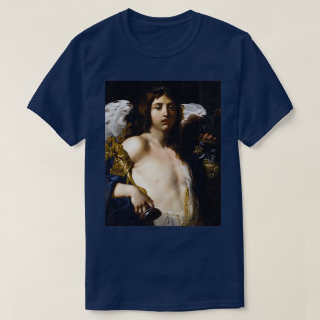 Alessandro Rosi Allegory of Virtue 1680s T-Shirt (Design Front)