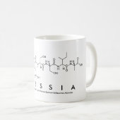 Alessia peptide name mug (Front Right)