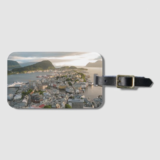 Alesund Norway Luggage Tag (Front Horizontal)