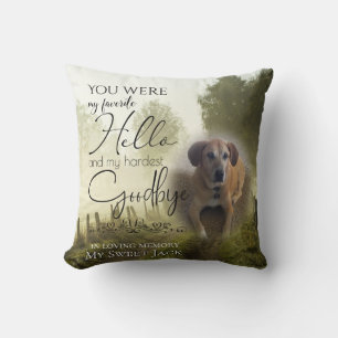 Aletha Private My Favourite Hello Country Pet Cushion