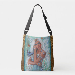 Aletta goddess fairy by Renee Lavoie  Crossbody Bag