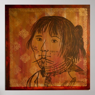 Aleut Madonna Poster