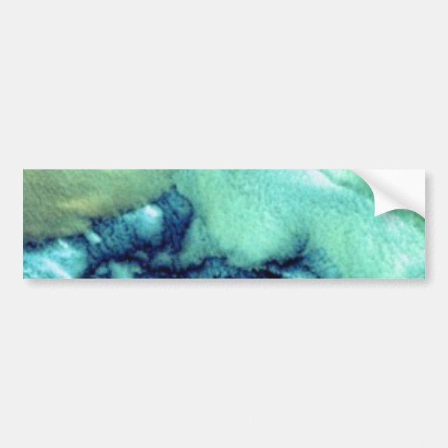 Aleutian Clouds <br> Bumper Sticker (Front)