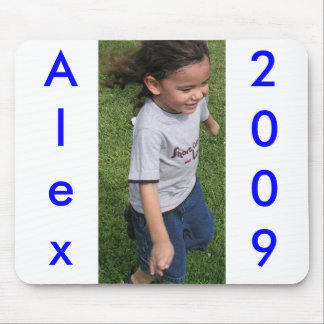 Alex, 2009, mouse mat
