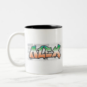 alex.ai Two-Tone coffee mug