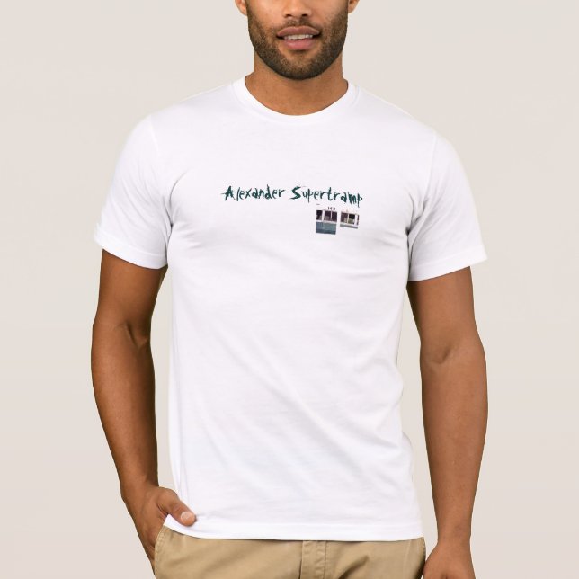 alex, alex2, Alexander Supertramp T-Shirt (Front)