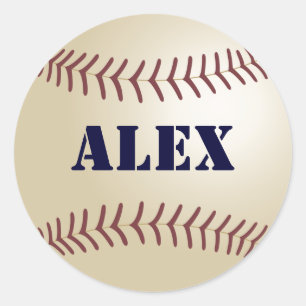 Alex Baseball Sticker / Seal