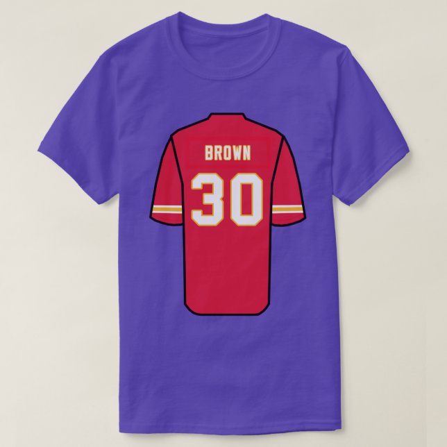 Alex Brown Jersey T-Shirt (Design Front)