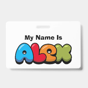 Alex ID Badge