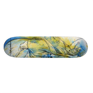 Alex Pardee "Riding Revenge" Skateboard