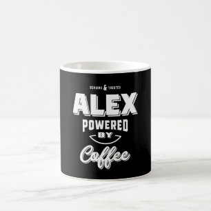 Alex Personalised Name Birthday Gift Coffee Mug