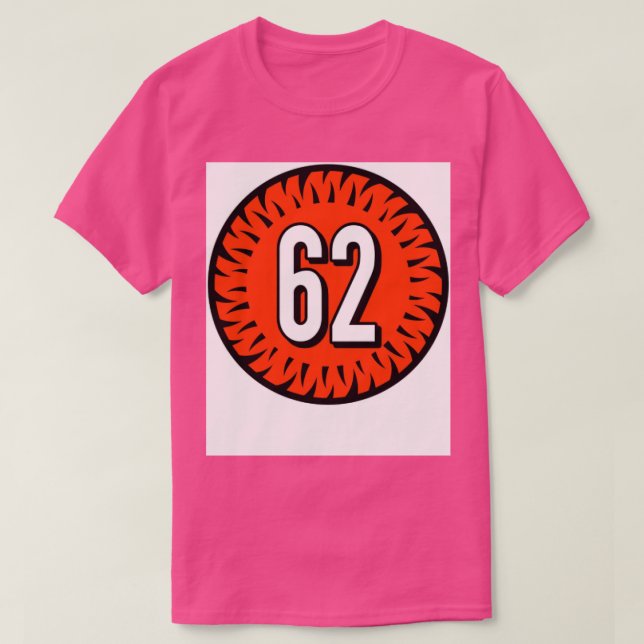Alex Redmond Number 62 Jersey Cincinnati Bengals I T-Shirt (Design Front)