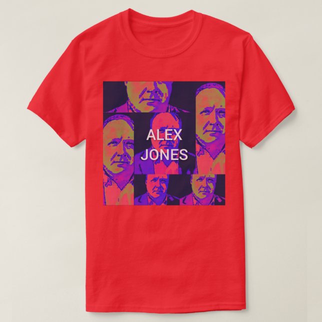 Alex The Jones T-Shirt (Design Front)
