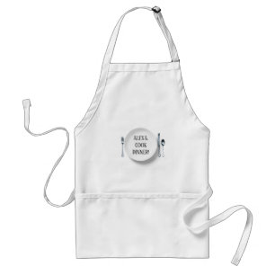 Alexa command for cooking dinner standard apron