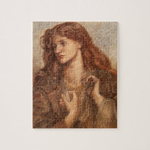 Alexa Wilding (Elegant Young Lady With Red Hair) Jigsaw Puzzle