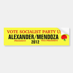 Alexander 2012 bumper sticker