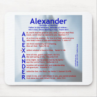 Alexander Acrostic Mouse Mat