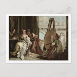 Alexander and Campaspe at the house of the painter Postcard
