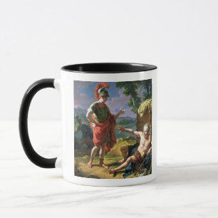 Alexander and Diogenes, 1818 (oil on canvas) Mug