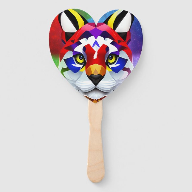 Alexander Cat heart hand fans (Front)