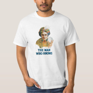 Alexander Crystal Ball and The Man Who Knows T-Shirt