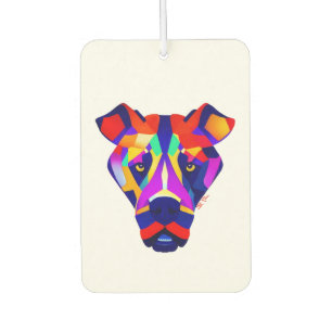 Alexander Dog white car air freshener