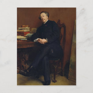 Alexander Dumas Fils 1877 Postcard