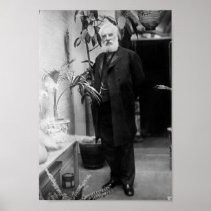Alexander Graham Bell - Telephone Inventor Poster