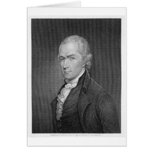 Alexander Hamilton (1757-1804) engraved by John Fr