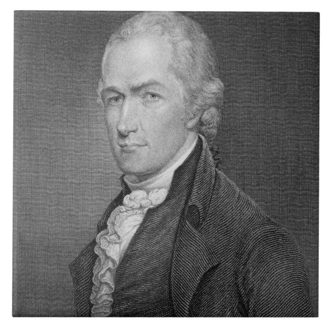 Alexander Hamilton (1757-1804) engraved by John Fr Tile (Front)