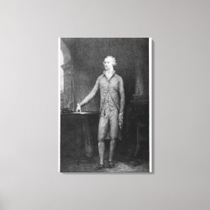 Alexander Hamilton, after the painting of 1792 Canvas Print